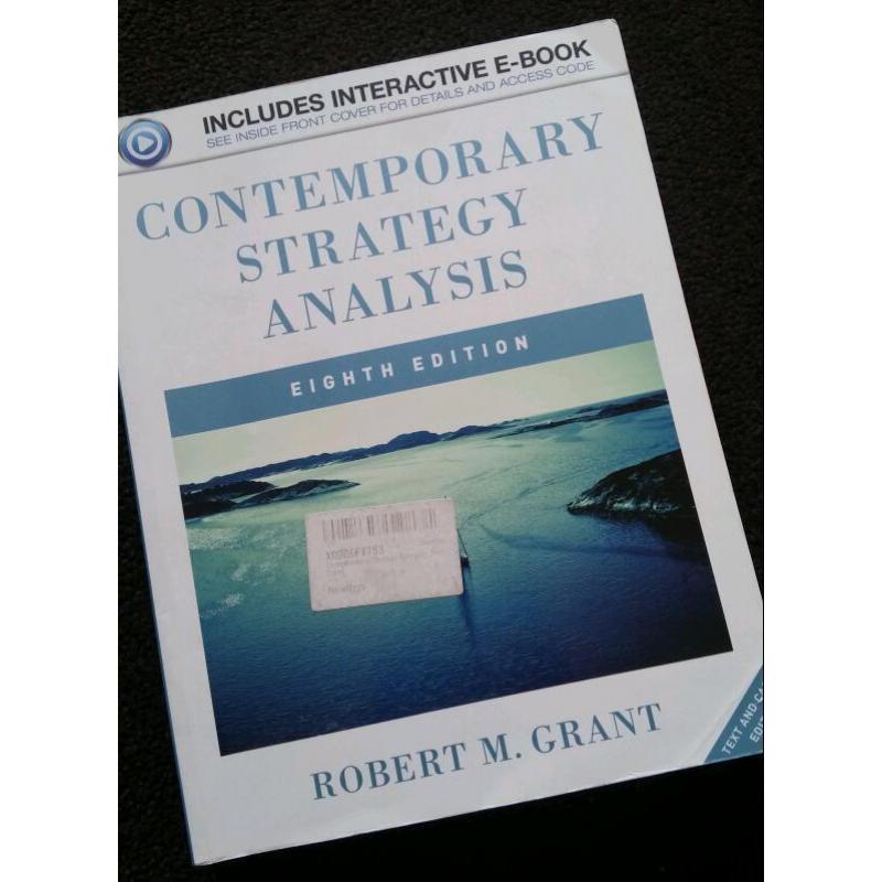 Strategic Management textbook