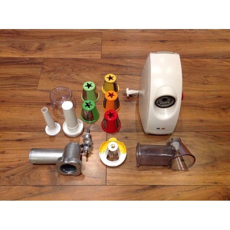 MOULINEX HV4 MEAT MINCER AND FOOD SLICER GRATER SHREDDER