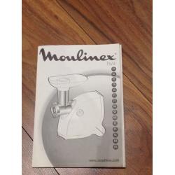 MOULINEX HV4 MEAT MINCER AND FOOD SLICER GRATER SHREDDER