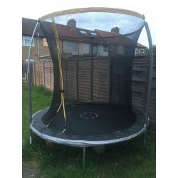 8FT Trampoline With Safety Net Enclosure