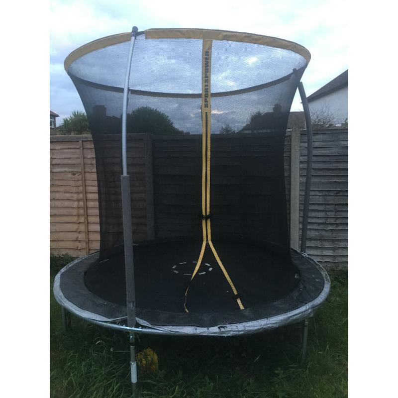 8FT Trampoline With Safety Net Enclosure