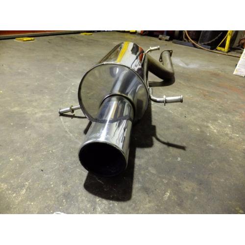 Impreza sti prodrive stainless steel backbox 2006