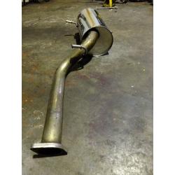 Impreza sti prodrive stainless steel backbox 2006