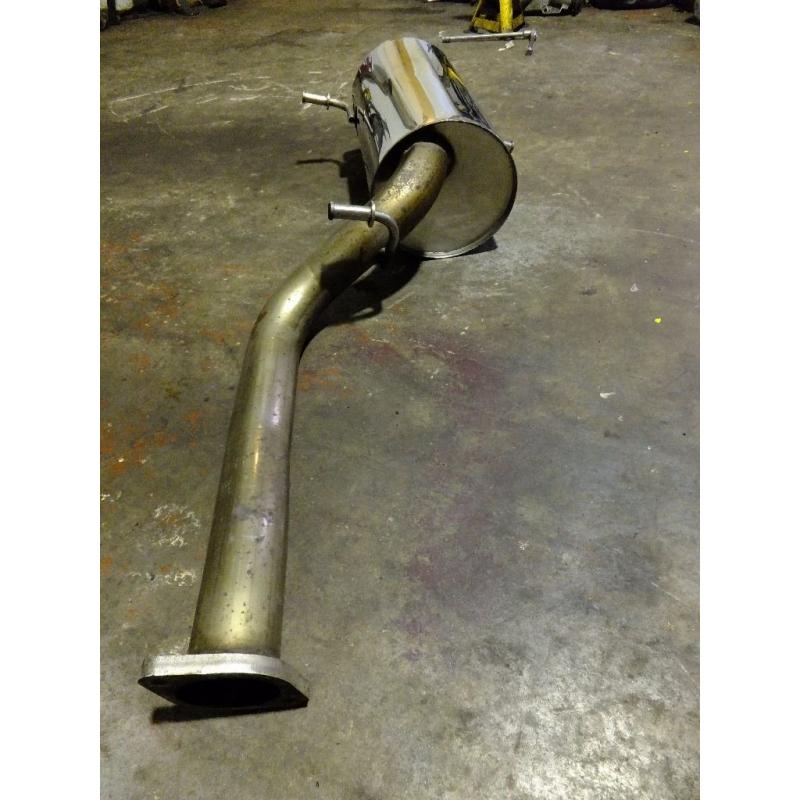 Impreza sti prodrive stainless steel backbox 2006