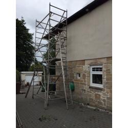 Aluminium scaffold tower