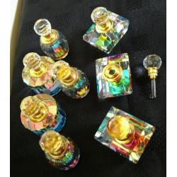 Perfume oil bottles