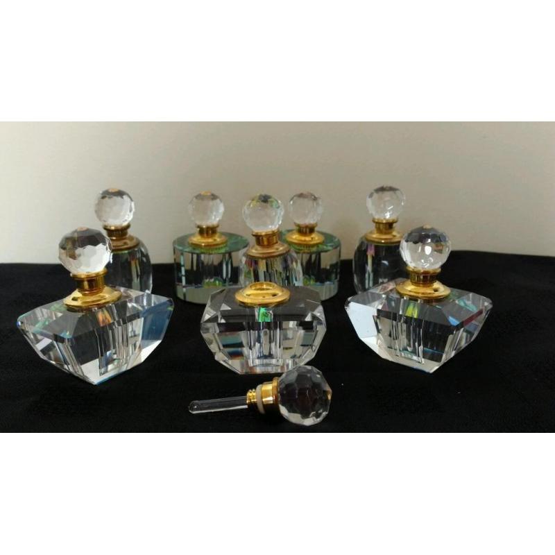 Perfume oil bottles