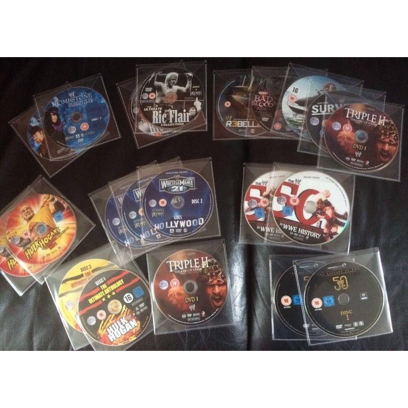 WWE DVD's 20+