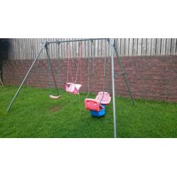 TP triple swing set