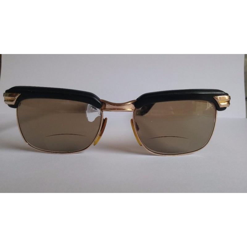 Vintage Metzler Germany 1950s 12k gold Sunglasses