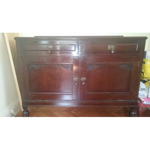 Beautiful old antique sideboard dresser