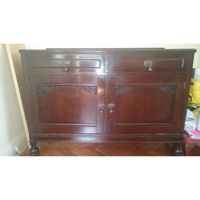 Beautiful old antique sideboard dresser