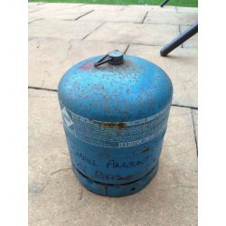 Camping gas bottle