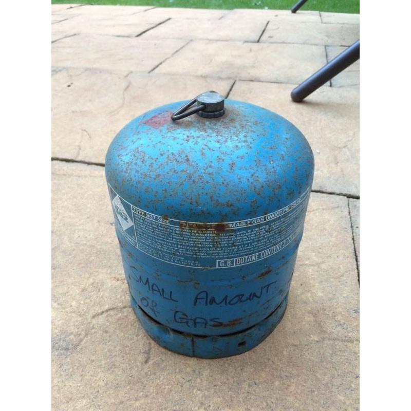 Camping gas bottle