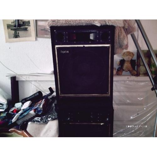 big set of squire speaker cabs