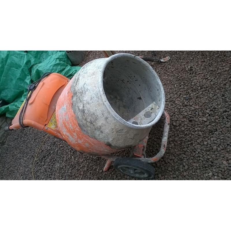 belle minimix 150 cement mixer 240v