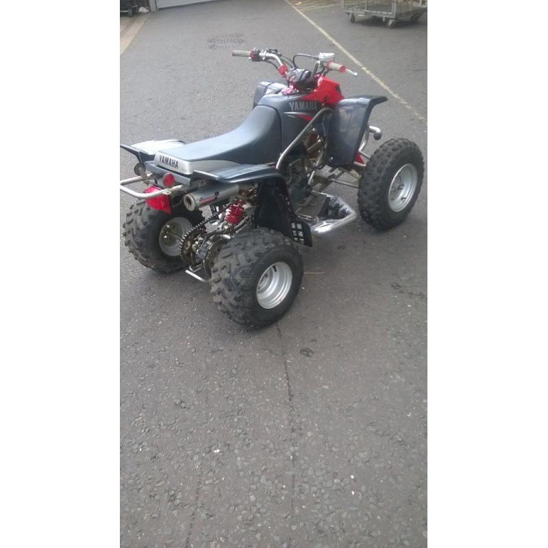 Yamaha Blaster Quad.racing exhaust, kill switch,nerve bars,excellent condition.no time waster's