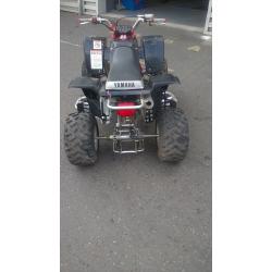 Yamaha Blaster Quad.racing exhaust, kill switch,nerve bars,excellent condition.no time waster's