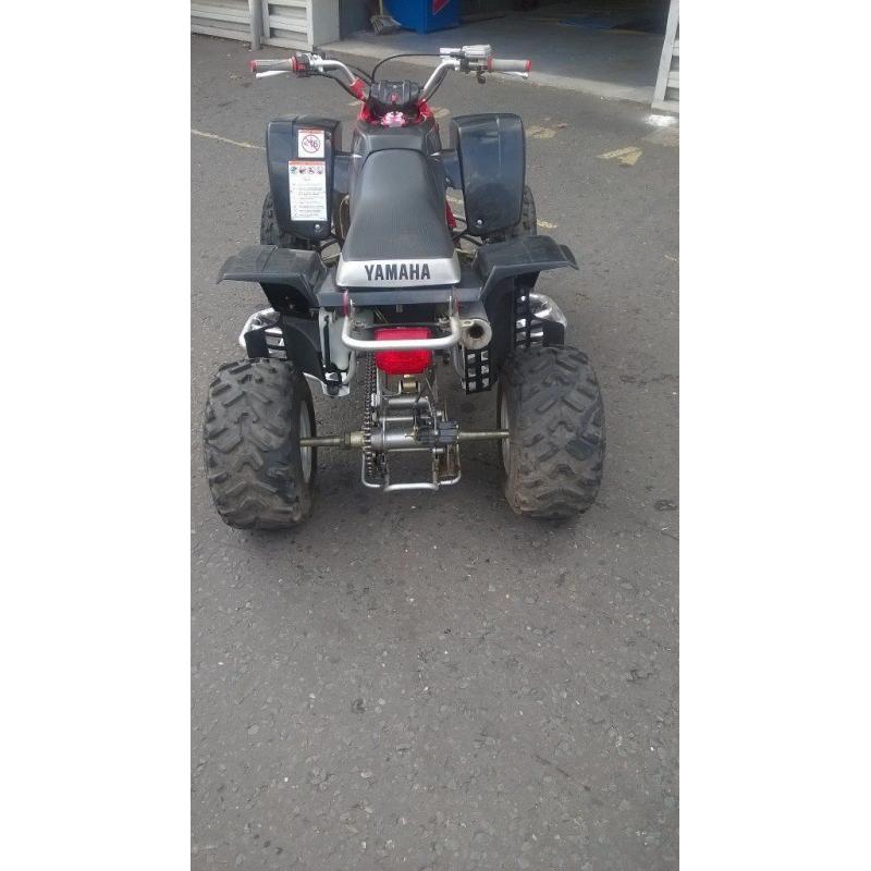 Yamaha Blaster Quad.racing exhaust, kill switch,nerve bars,excellent condition.no time waster's