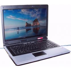 ERGO Laptop, HDMI, Fast, Windows 10, Microsoft Office, 15.4" Widescreen, WiFi, SD, DVD, AC Adaptor