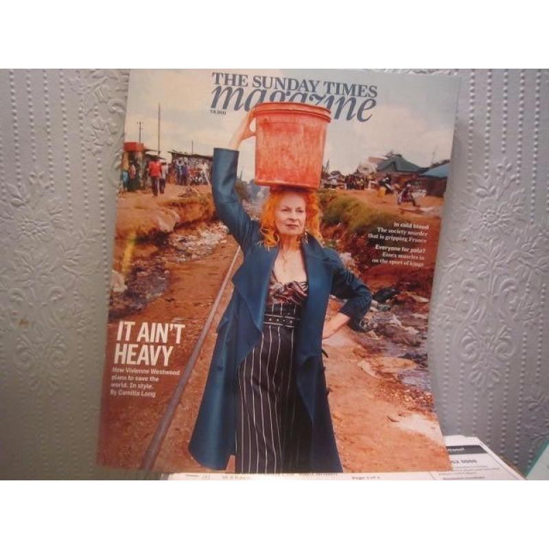 SUNDAY TIMES MAGAZINES - 40 years + COLLECTION from 1970