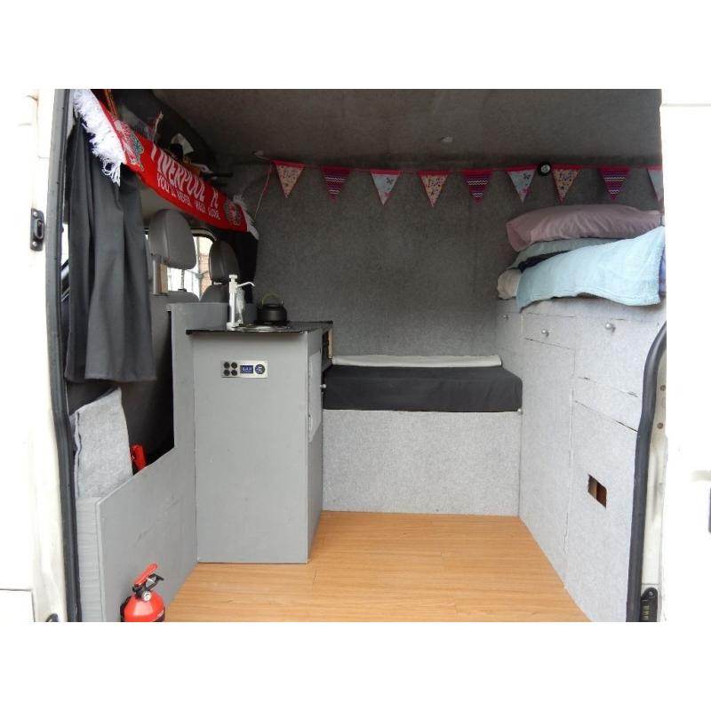 2005 Ford Transit Converted Campervan - reliable, liveable, great stealth camper! QUICK SALE WANTED!