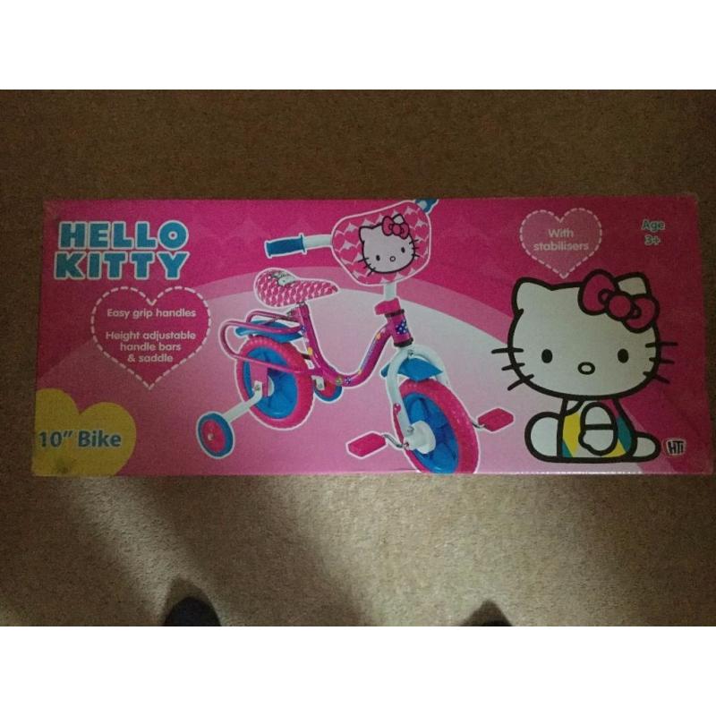 Hello Kitty 10" Bike