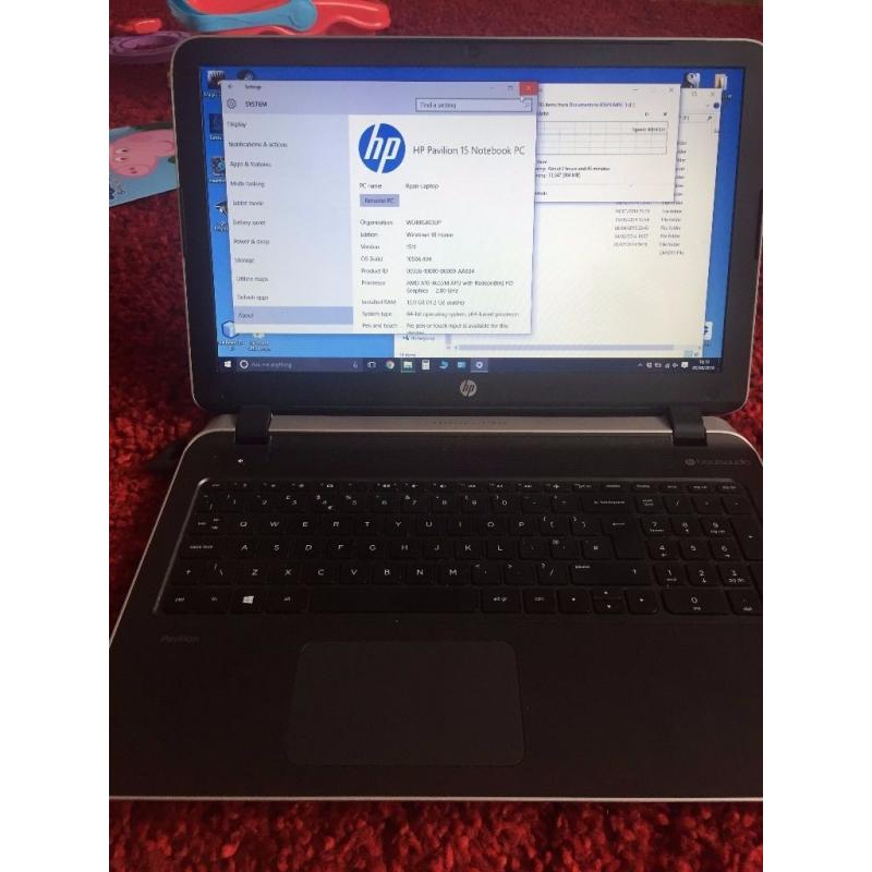 HP Pavilion 15" Laptop