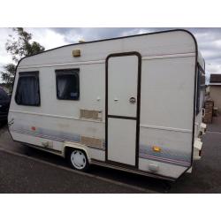 ADRIA 4 berth caravan 1993 very clean easy to tow with its own breaks good as a starter caravan