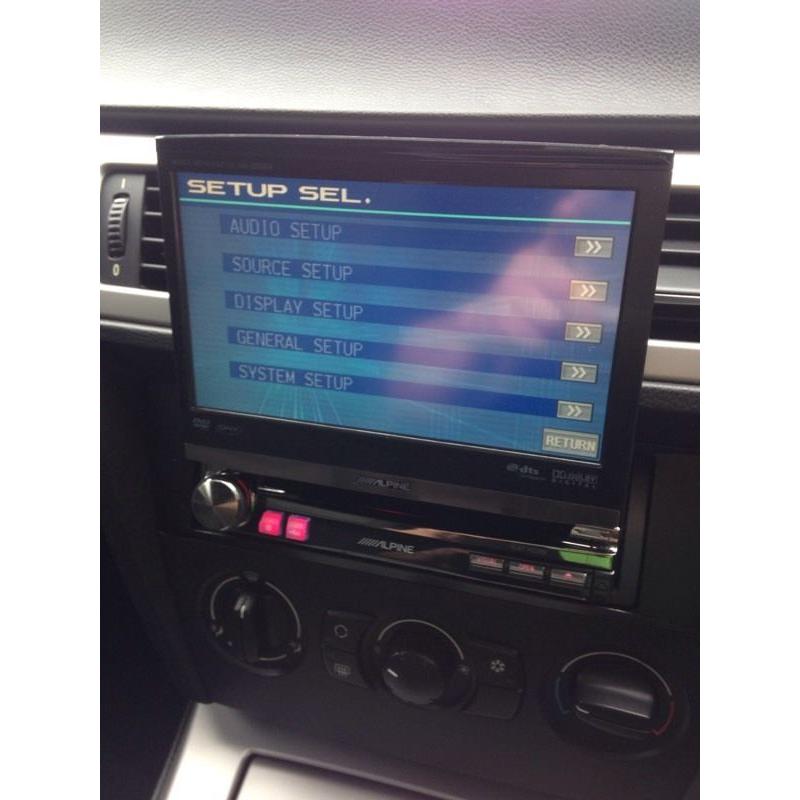 Alpine 7" dvd player