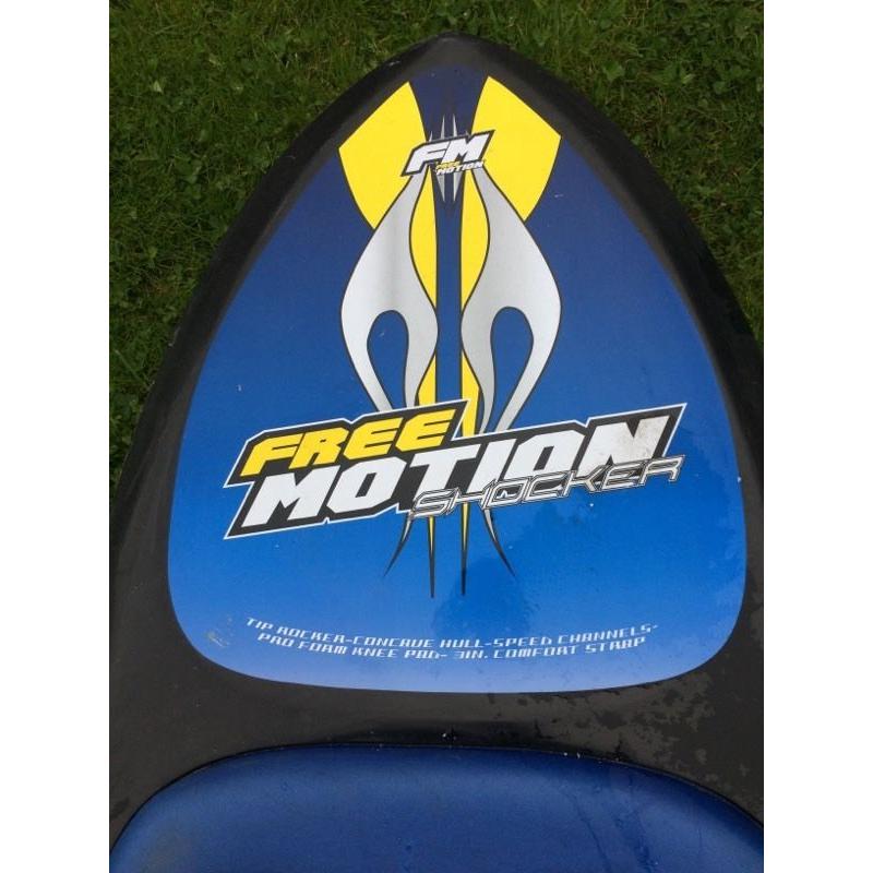 Free motion Knee board