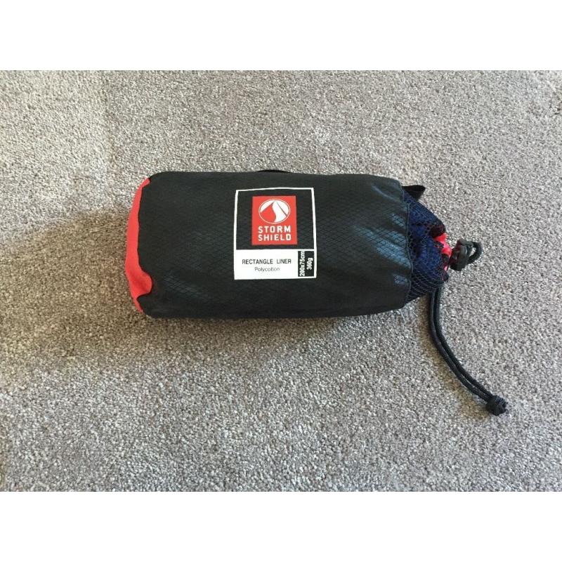 Storm Shield rectangle sleeping bag liner 200 X 75cm