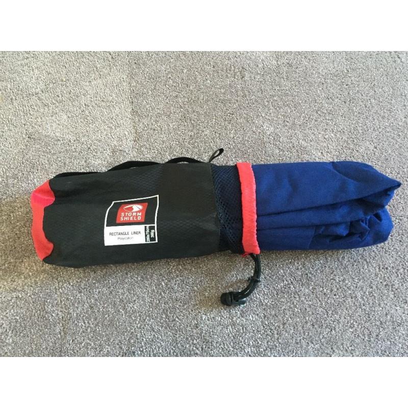 Storm Shield rectangle sleeping bag liner 200 X 75cm