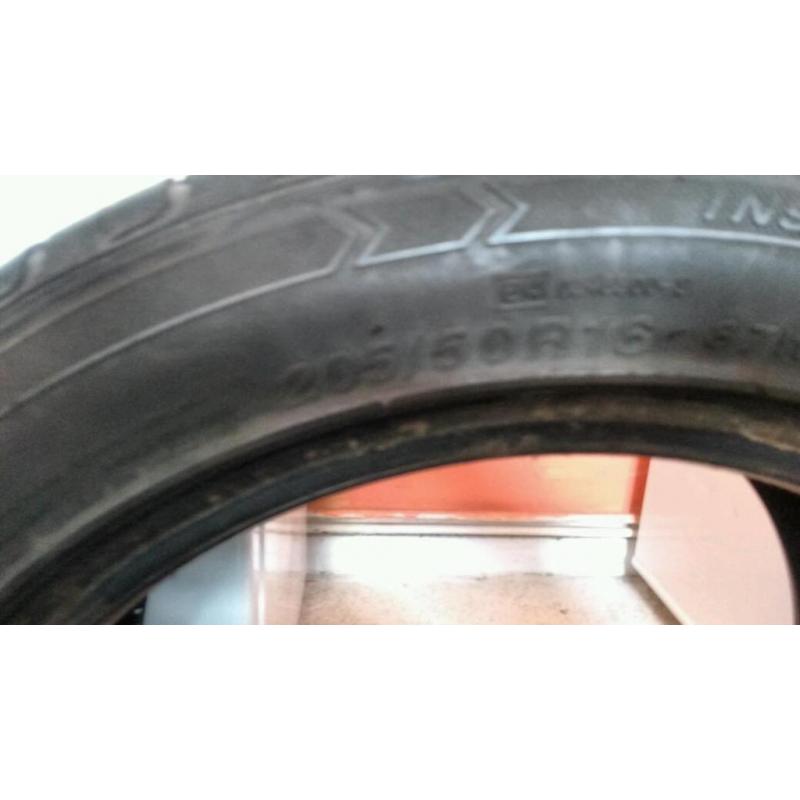 Tyre.205/50/16. Usable