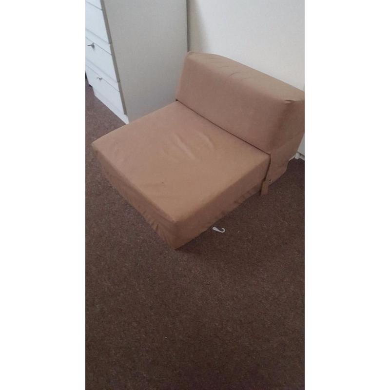 Small chair/sofa bed