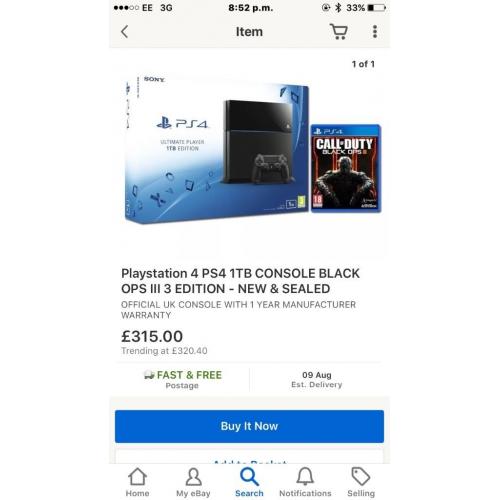 Brand new ps4 bundle