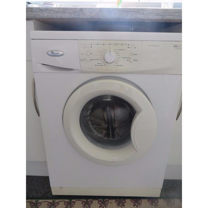 Whirlpool washing machine. Good working order.