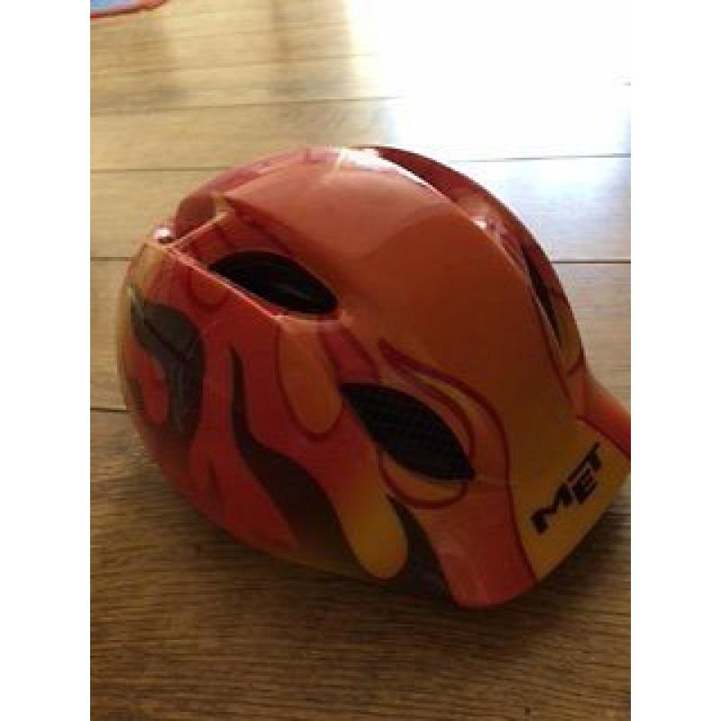 Child's Met cycle helmet