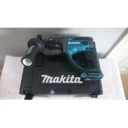 MAKITA DHR202 18v lxt li-ion sds drill ,3 mode. BODY & CASE + INSERT ONLY