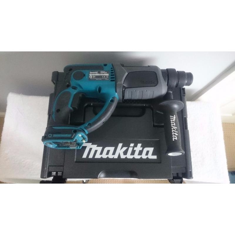 MAKITA DHR202 18v lxt li-ion sds drill ,3 mode. BODY & CASE + INSERT ONLY