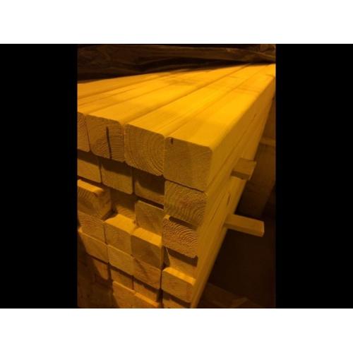 44x44mm rounded box timber