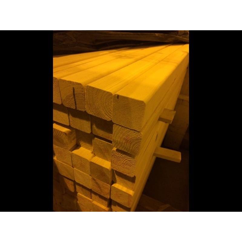 44x44mm rounded box timber