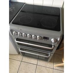 Grey hotpoint electric oven