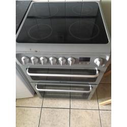Grey hotpoint electric oven