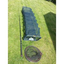 Fishing rod and nets