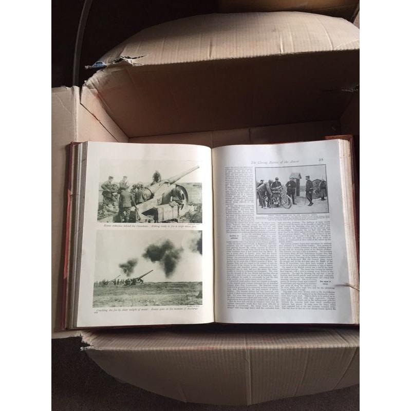 Volumes 1-13 of The Great War by H.W wilson