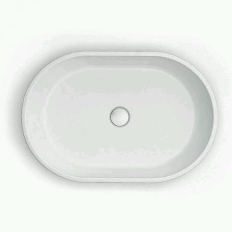 Clearwater - Formoso Bacino Natural Stone Countertop Basin - W590 x D390mm