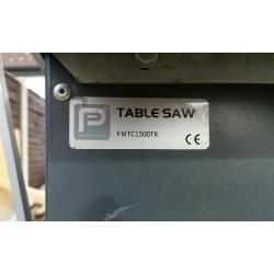 Table saw with extensions