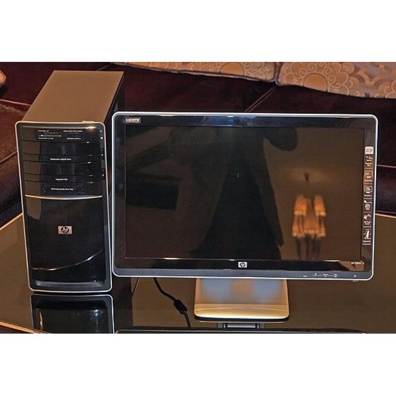 Fast HP Pro 3500 - Pentium G2030 3 GHz - 4 GB - 500 GB, WiFi + 21" LCD