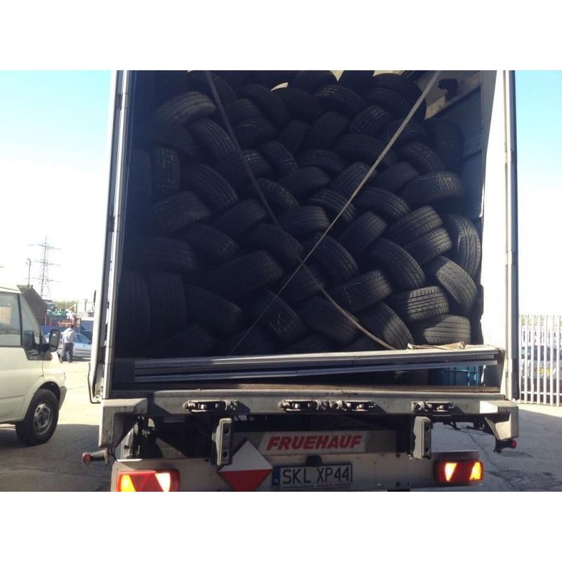 Wholesale part worn tyres/ open 7 days a week all branded tyres
